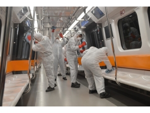 Metro Vagonları Virüse Karşı Nano Teknoloji İle Temizleniyor