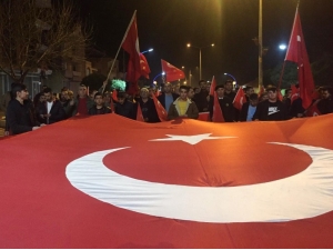 Kınıklılar Şehitler İçin Yürüdü