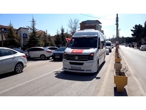 Kırıkkale’de ‘Bahar Kalkanı Harekatı’na Destek Konvoyu