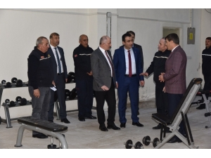 Vali Meral, İtfaiyeyi Ziyaret Etti