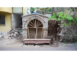 Ortahisar Tarihi Çeşmeleri Restore Ediyor