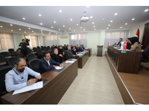 Hacılar Belediye Meclisi Mart Ayı Toplantısını Gerçekleştirdi