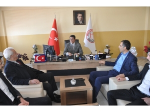 Stk Temsilcilerinden Myo Müdürü Halidi’ye Ziyaret