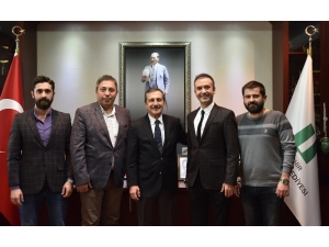 Eczacılardan Başkan Ataç’a Ziyaret