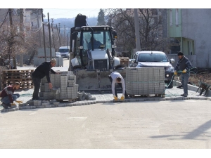 Ergene’de Yol Yapım Çalışmaları Sürüyor