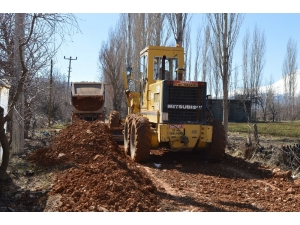 Elmalı Akçay-afşar Yolu Yenileniyor