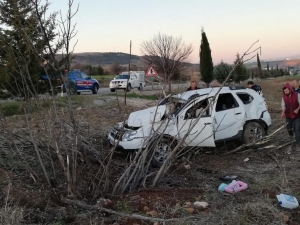 Kaza Yapan Araç 8 Saat Sonra Fark Edildi