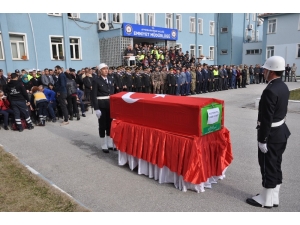 Afyonkarahisar’da Hayatını Kaybeden Polis Memuru İçin Tören Düzenlendi