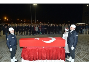 Şehit Gümrük Memurunun Naaşı Memleketi Mersin’e Gönderildi
