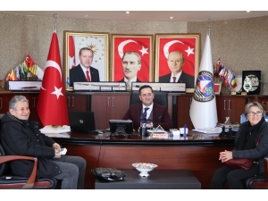 Başkan Yanmaz Şampiyon Takımı Konuk Etti