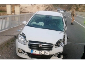 İki Otomobil Çarpıştı: 8 Yaralı