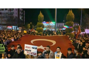 Gedizliler İdlib Şehitleri İçin Yürüdü