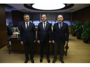Vali Sezer İle Başkan Saygılı, Spor Bakanı Kasapoğlunu Ziyaret Etti
