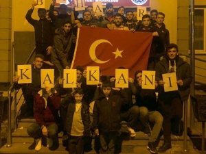 Öğrencilerden Bahar Kalkanı Harekatına Destek