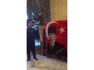 Giresunlu Minik Seymen’in Atatürk Sevgisi