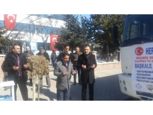 Özalp İlçesinden Başkale’deki Depremzedelere Yardım