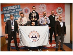 Erciyes Üniversitesi, Muaythai’de Türkiye Şampiyonu Oldu