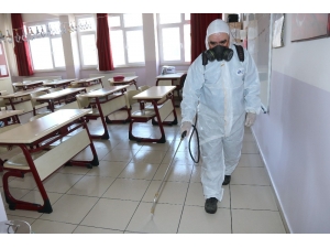 Çankaya’dan Okullarda Dezenfekte Çalışması