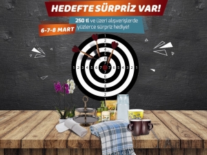 Kadınlar Günü Dart Kampanyası
