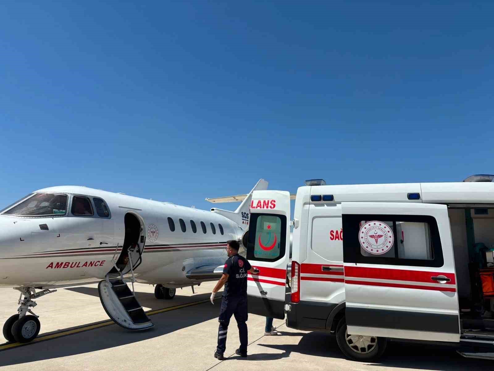 bingol-de-4-aylik-bebek-ucak-ambulansla-ankara-ya-sevk-edildi