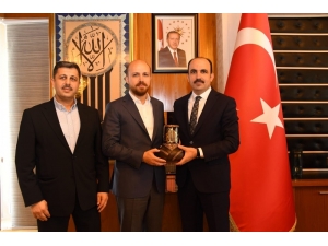 Bilal Erdoğan Başkan Altay’ı Ziyaret Etti