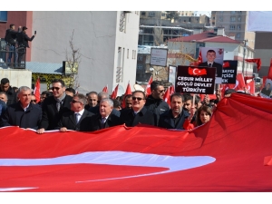Hakkari Halkı İdlib Şehitleri İçin Tek Yürek Oldu