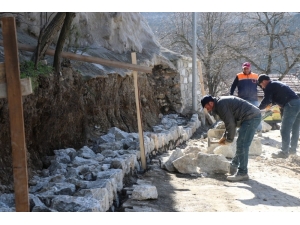 Safranbolu’da Üstyapı Çalışmaları