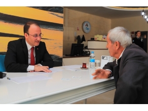 Başkan Örki Vatandaşların Derdini Dinledi