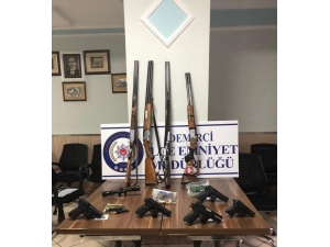 Manisa’da Silah Ve Mühimmat Kaçakçılığı Operasyonu: 13 Gözaltı