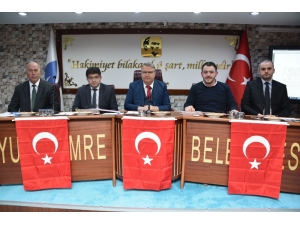 Yunusemre Meclisinde Şehitler İçin Kur’an-ı Kerim Tilaveti