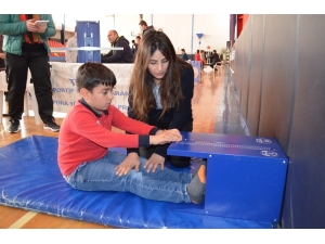 Genç Sporcular Yetenek Taramasına Katıldı
