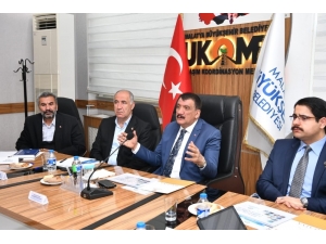 Hekimhan Ve Kuluncak Heyetlerini Ağırladı