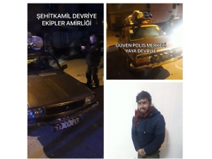 Oto Hırsızlık Şüphelisi Suçüstü Yakalandı