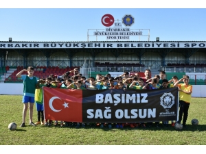 Minik Sporculardan Mehmetçiğe Destek