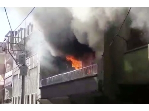 Şanlıurfa’da Ev Yangını