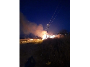 Türkeli’de Otluk Yangını