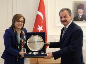 Belediye Başkanı Kılınç, Başkan Şahin’i Ziyaret Etti