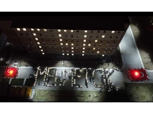 Isparta’da Kyk’da Kalan Öğrencilerden Tsk’ya Destek