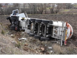 Gaz Yüklü Tanker Kazası Ucuz Atlatıldı