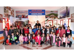 İlkokul Öğrencileri Afetler Hakkında Bilgilendirildi