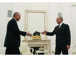 Cumhurbaşkanı Recep Tayyip Erdoğan, "Buradan Atacağımız Adım Alacağımız İsabetli Kararla Bölgeyi De Ülkelerimizi De Rahatlatacaktır" Dedi.