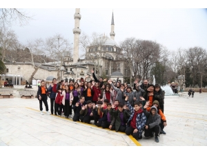 Genç Mihmandarlar Eyüpsultan’ı Geziyor