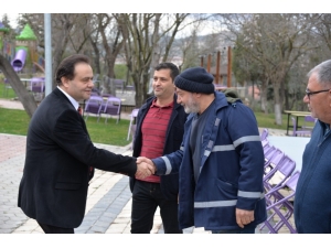 Başkan Şahin, Küçük Sanayi Sitesi Esnafını Dinledi