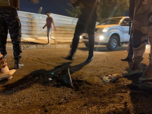 Bağdat’ta Yeşil Bölge’ye Roketli Saldırı