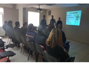 Süleymanpaşa Belediyesi Personeline İş Sağlığı Ve Güvenliği İle İlk Yardım Eğitimi