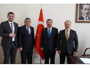 Aydınlı Vekillerden Bakan Koca’ya Ziyaret
