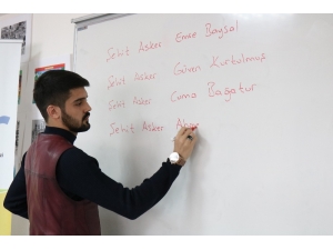 Tömer Öğrencileri İdlib Şehitlerini Andı