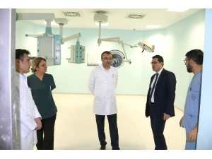 İl Sağlık Müdürü Ağırtaş İncelemelerde Bulundu