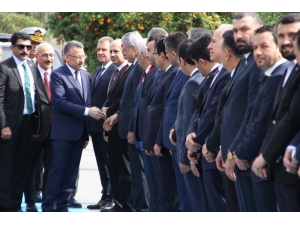 Cumhurbaşkanı Yardımcısı Fuat Oktay Mersin’de