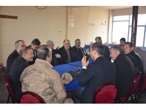 Kaymakam Ve Başkan’dan Mahalle Ziyaretleri